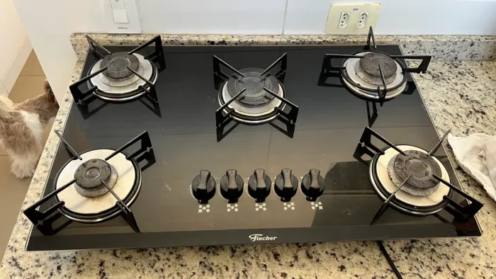 Cooktop fischer 5 bocas