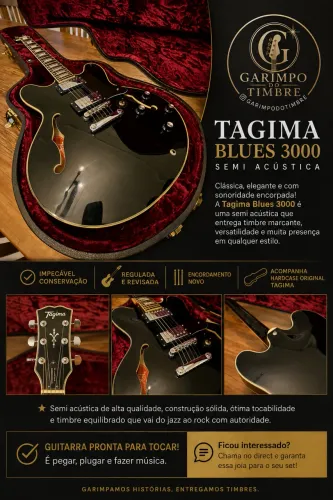 Guitarra Tagima Blues 3000
