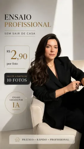 Ensaio fotográfico por IA