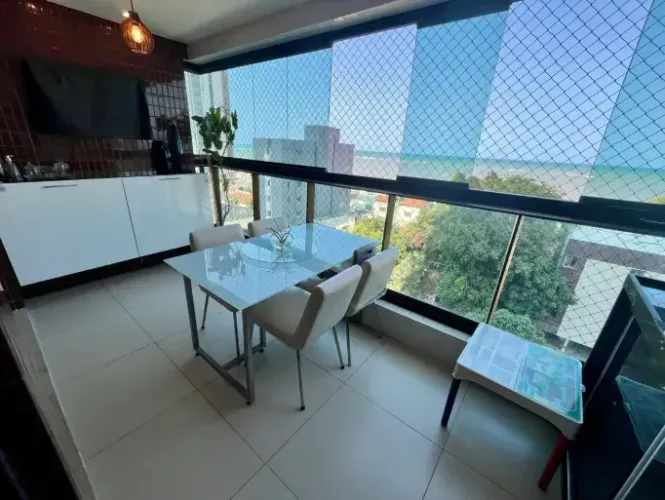 Imóvel com vista mar, 97m², 3 quartos, 2 vagas, em Candeias - Jaboatão dos Guararapes - PE