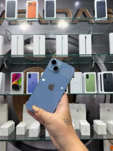 iPhone 14 Azul 128GB Apple | Swap Americano | Garantia + Brindes