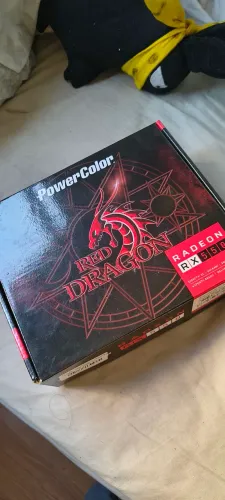 Radeon RX 550 4GB GDDR5 PowerColor + Caixa Original ? Funcionando