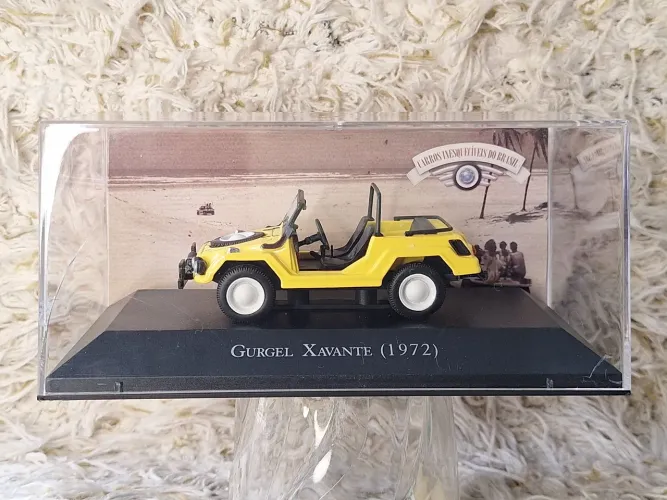 Miniatura Gurgel Xavante 1972 - Carros Inesquecíveis do Brasil