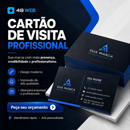 Cartões de Visita Personalizado