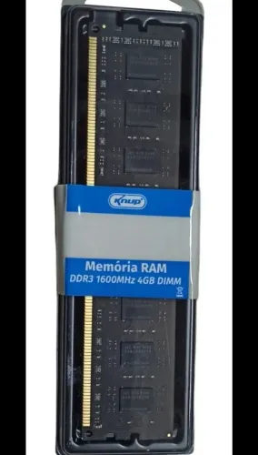 Memória ram ddr3 1600 MHz DIMM 1.5v 4gb