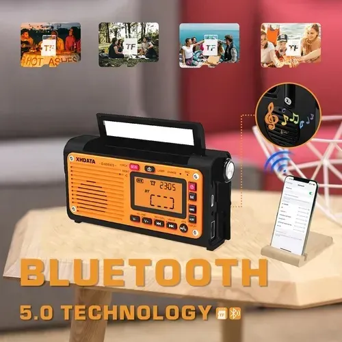 XHDATA D-608WB Rádio FM/Am/SW de onda curta