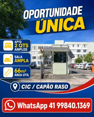 Apartamento 2 Qts Venda Capão Raso Oportunidade