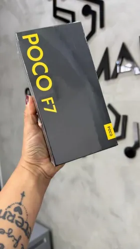 Poco F7 Black - 512GB/12RAM LACRADO (NOTA + GARANTIA)