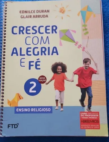 livro crescer com alegria e fé 2 ensino religioso livro do professor