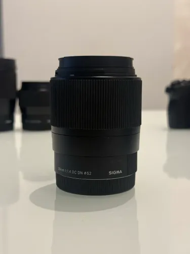 Lente Sigma 30mm f1.4 Sony E - Perfeito estado!