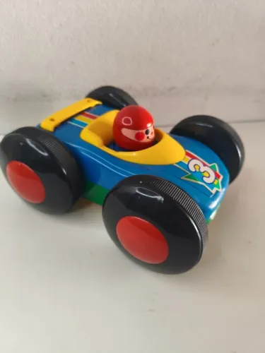 Carrinho Childcraft vintage de dois lados - década de 1980