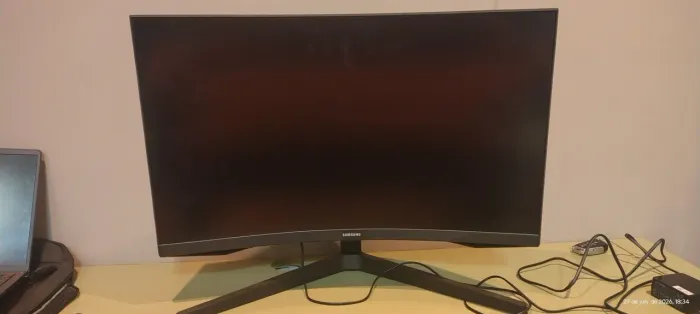 Monitor 27" tela curva S27AG550EC