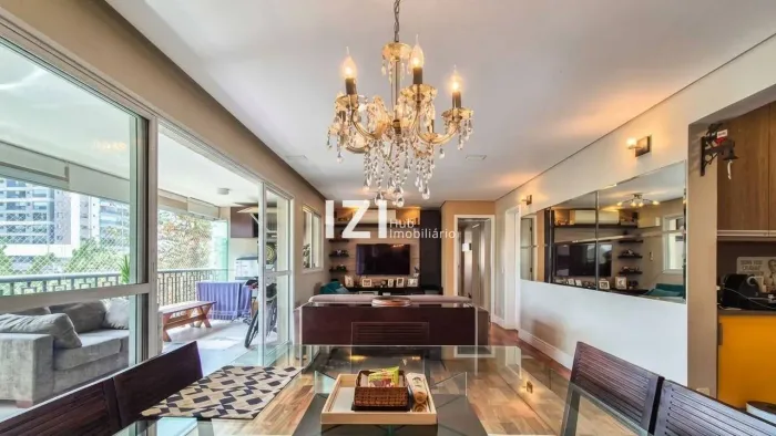 Apartamento com 3 dormitórios para alugar, 126 m² por R$ 12.549,00/mês - Granja Julieta -