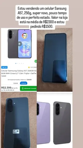 Celular Sansung A57