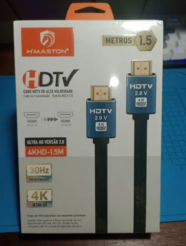 Cabo HDMI 4K H'MASTON 1.5M