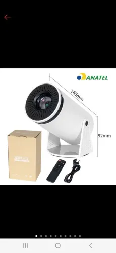 PROJETOR HY300 4K HD WIFI Até 150 polegadas Bivolt