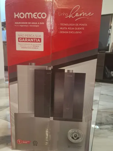 Aquecedor a Gás Komeco 16 Litros GLP (Gás de Botijão) - NOVO na Caixa!