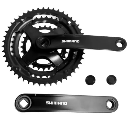 Pedivela triplo Shimano FC-TY 301 28/38/48 170mm s/ protetor