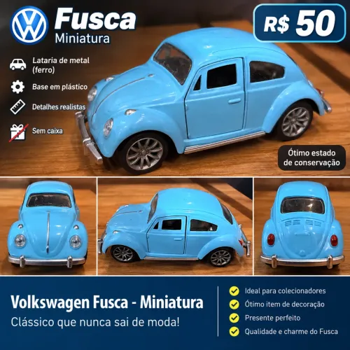 ? Fusca Miniatura - R$ 50