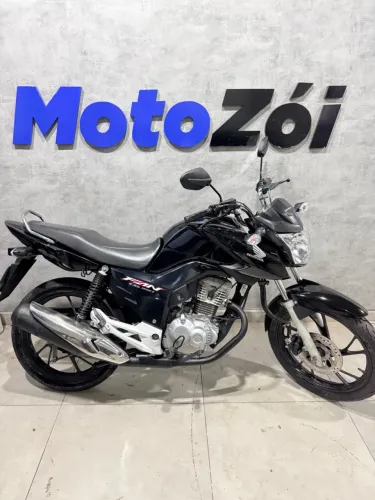 HONDA CG 160 FAN PRETO 2023