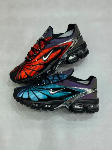 TÊNIS NIKE x Skepta AIR MAX TAILWIND V ?Chrome Blue?*