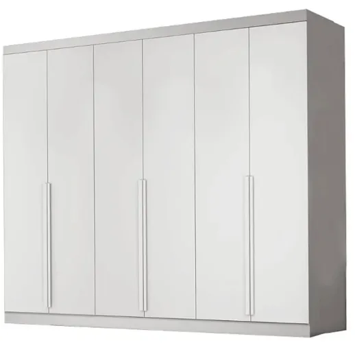 Guarda Roupa Alvorada Casal 6 Portas 6 Gavetas p65