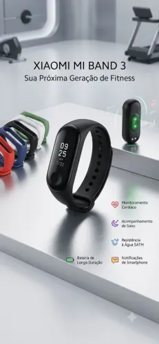 Mi band 3 xiaomi