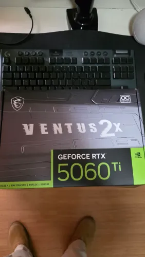 Rtx 5060 ti 8gb MSI ventus 2x OC PLUS 4 meses de uso