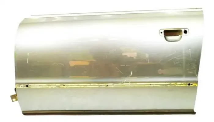 Folha Porta Dianteira Esquerda Audi A4 1998 Original 29334 Dianteira Cinza