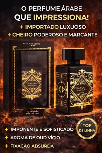 Perfume Oud For Glory Lattafa 100ml Original Luxo