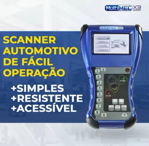 MULTIMEC X3 - O SCANNER PROFISSIONAL