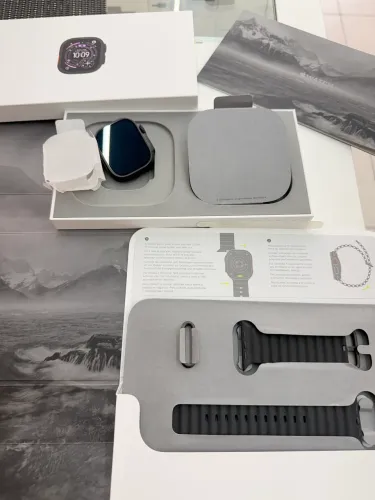 Apple Watch Ultra 3 black titanium 49mm ( 1 semana de uso ) Ac cartão