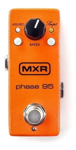 Pedal Guitarra Phaser MXR Phase 95 Mini M290 Laranja Análogo