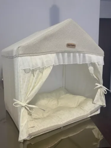 Cama Pet Casa Tenda Iglu Confortável Cão Gato