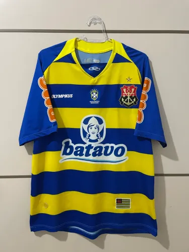 Camisa Flamengo 2010 Olympikus Azul e Amarela #10 Tabajara - Original