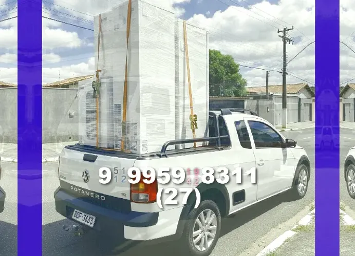 frete para centro, praia da costa e santa teresa - rapidez e segurança!