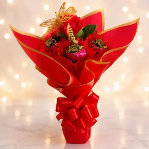 Buquê de chocolate Encanto de Amor Premium