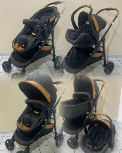 Carrinho Moisés +bebe conforto