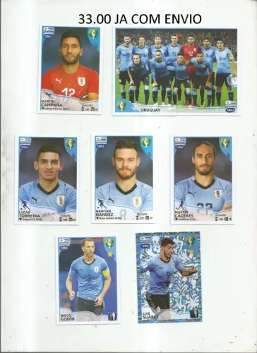 FIGURINHAS COPA AMERICA 2019