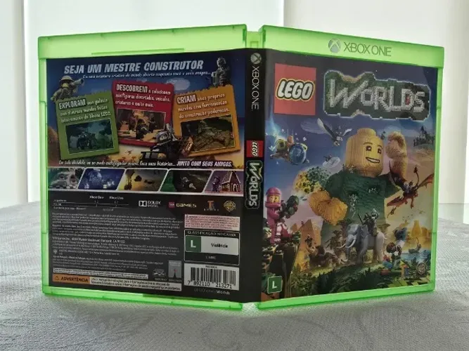 LEGO Worlds Xbox One Original Brasileiro com Caixa e Encarte