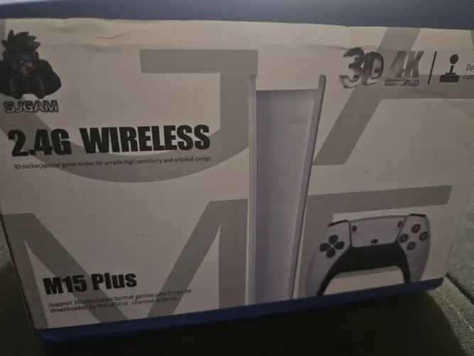 ? Console Retrô M15 Plus 2.4G Wireless - Pouco usado