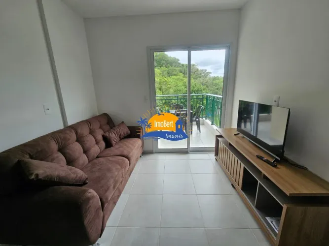 Apartamento para locação no Centro de Bertioga-SP: 2 quartos, 1 suíte, 1 vaga de garagem e