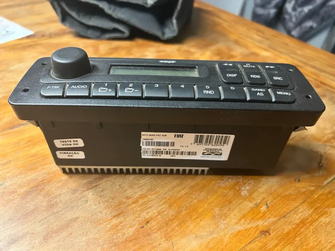 Rádio Original Fiat Strada MP3 OEM PST - Funcionando - Excelente Estado