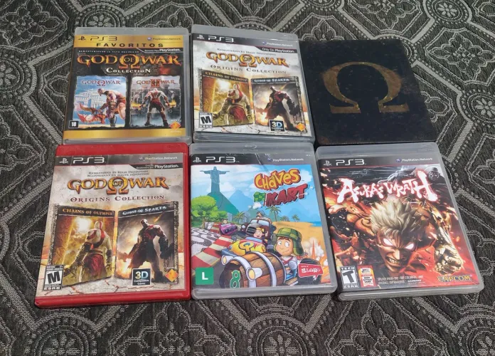 Jogos raros de PlayStation 3 em ótimo estado 
