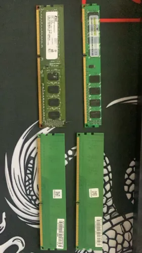 Kit 4 memórias ram ddr3 de 2 GB 1333 mhz desktop 