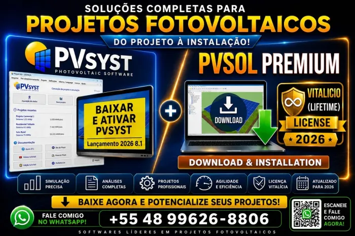PvSol e Pvsyst 2026