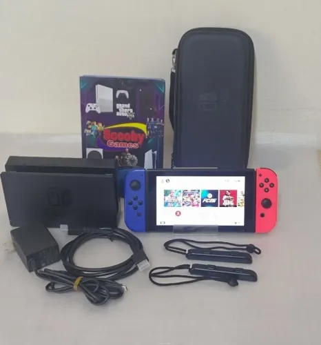NINTENDO SWITCH V2, GARANTIA 1 ANO, LOJA 