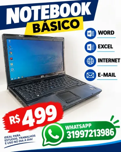 NOTEBOOK R$499