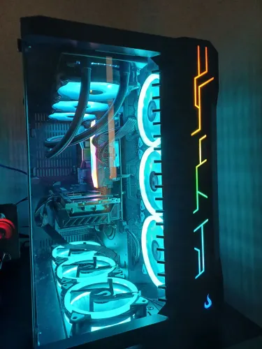 PC completo 7 7800x3d,placa da asrock rx 9070,nota fiscal