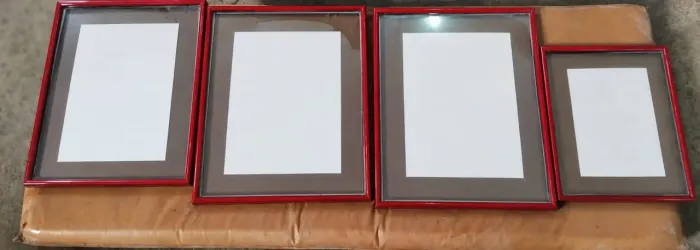 Moldura de alumínio pra diplomas, fotos, etc...